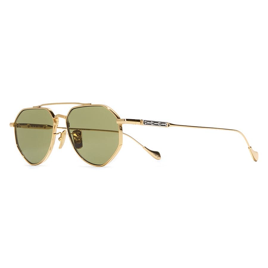 The Great Frog Lynott 017 03 gold titanium/olive lens