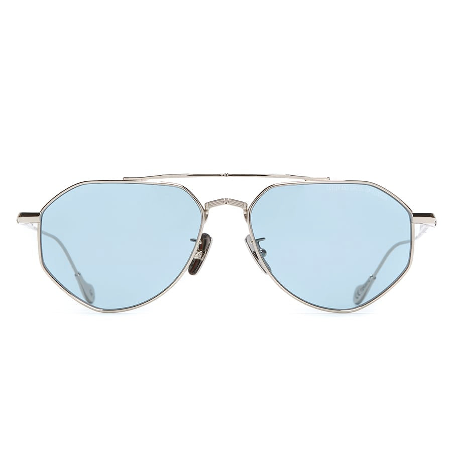 The Great Frog Lynott GFSN017 02 titanium gunmetal/blue lens