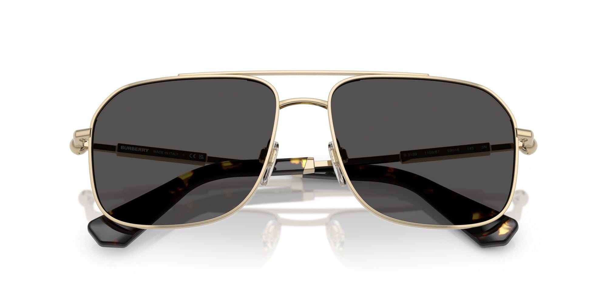 BE3159 110987 size 59 light gold/dark grey lens