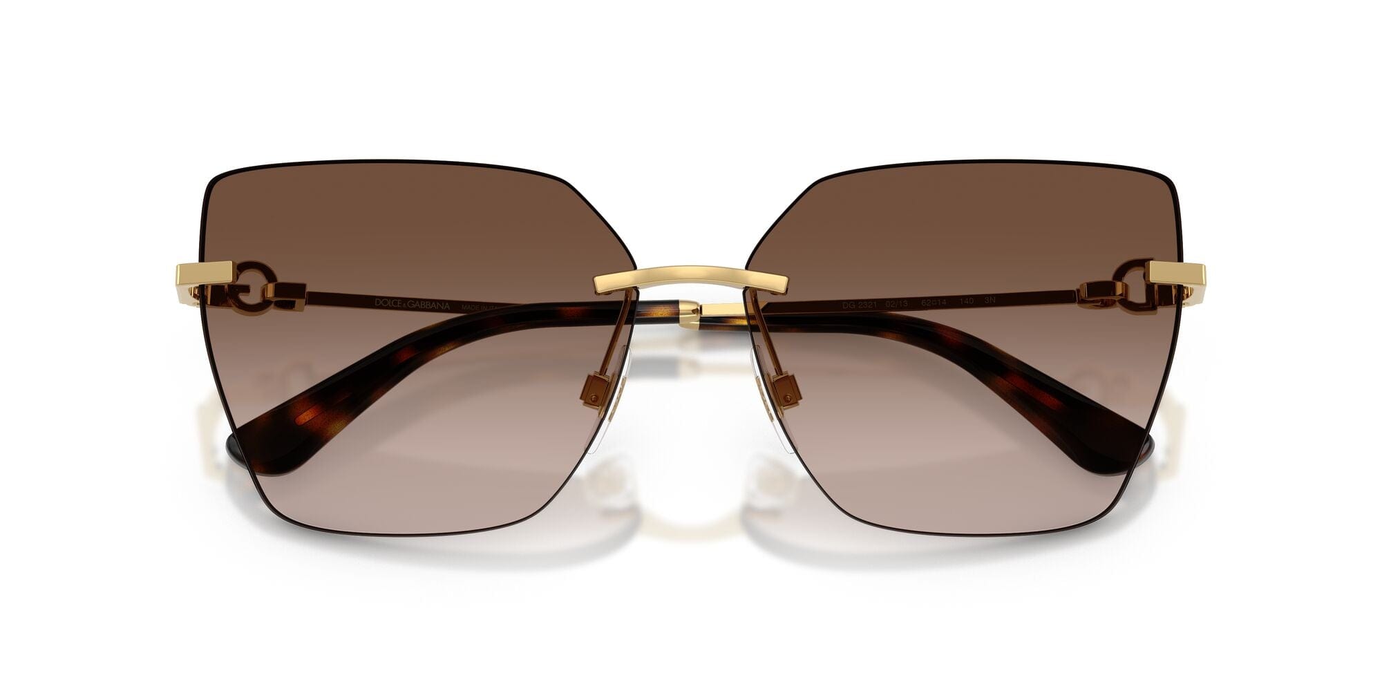 DG2321 02/13 gold/brown gradient lens