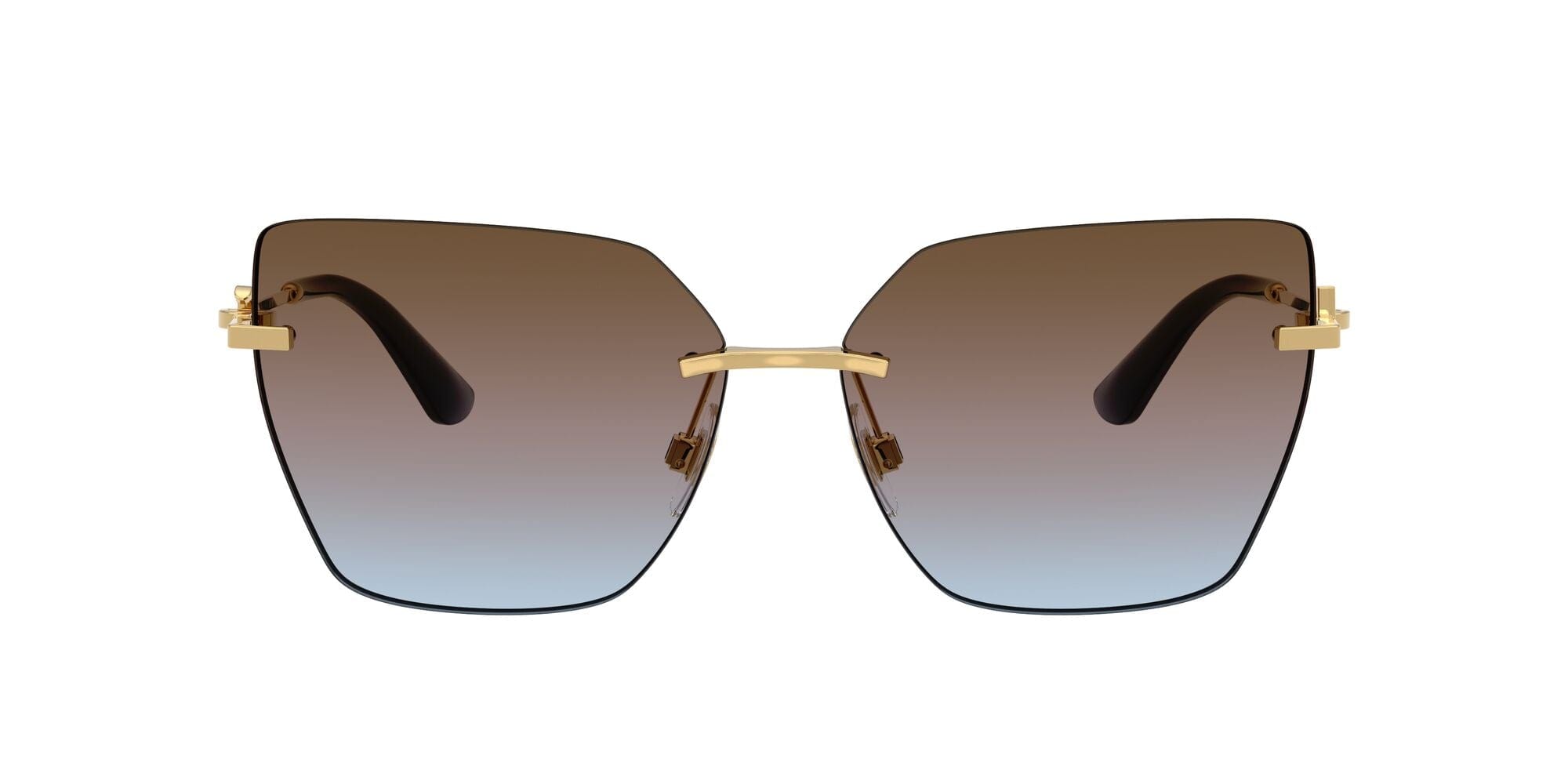 DG2321 02/48 gold/azure pink brown gradient lens