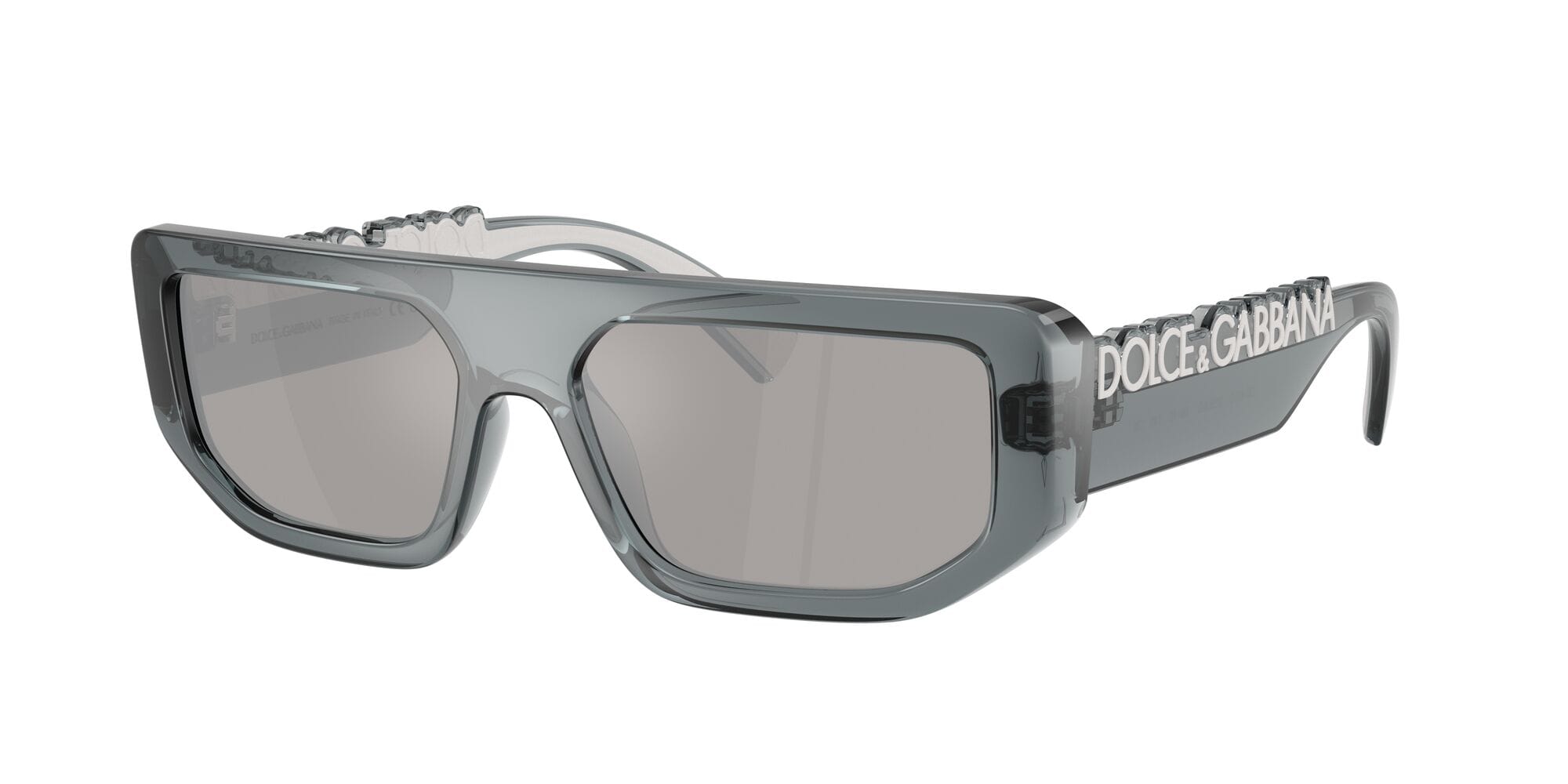 DG6203 32556G transparent dark grey/light grey silver mirror lens