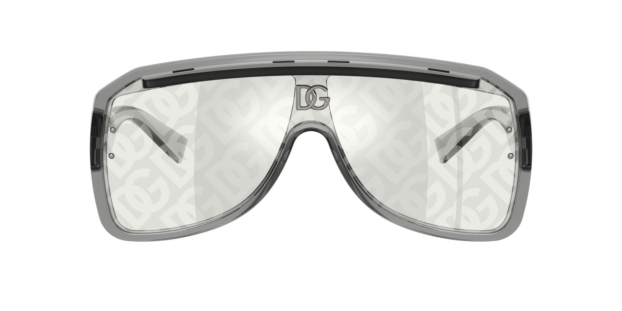 DG6205 3160AL transparent grey/light grey tampo mirror lens