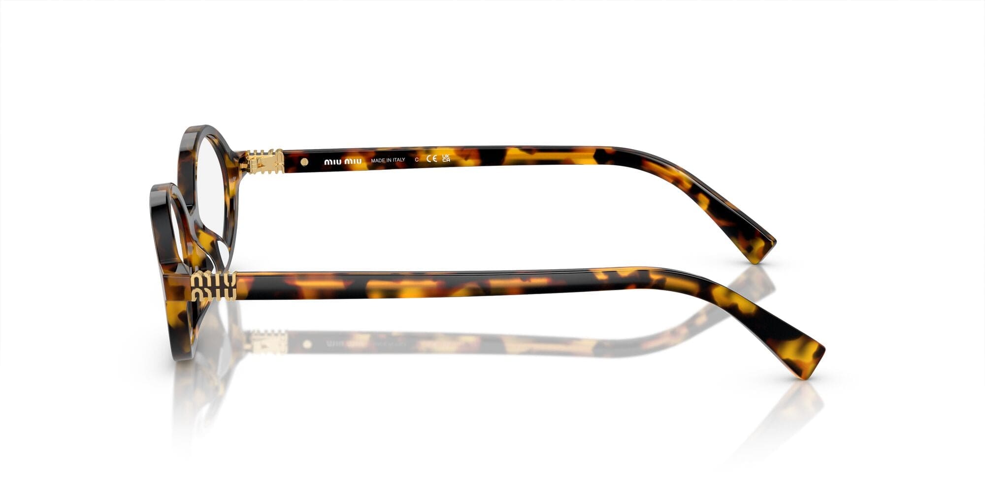 SMU04ZS VAU08N honey havana/clear blue light filter lens