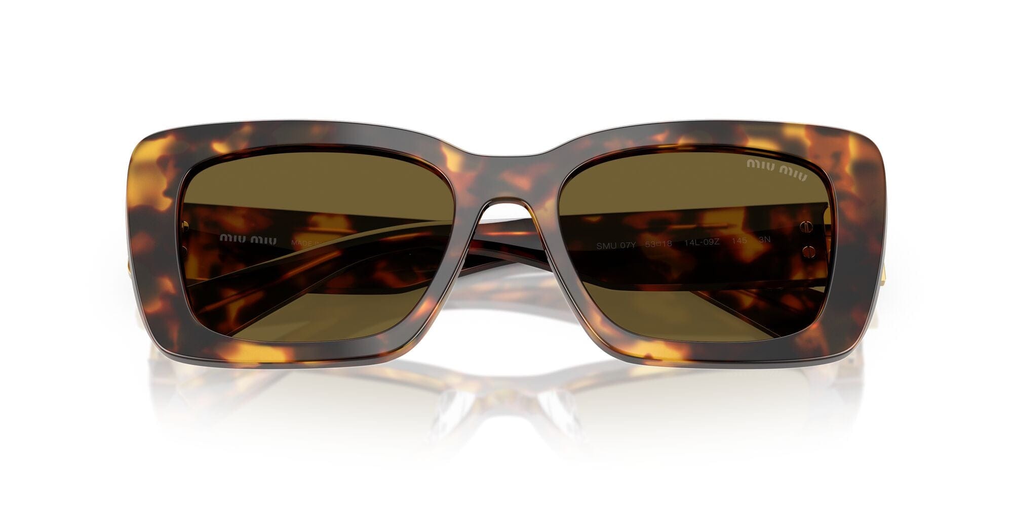 SMU07YS 14L09Z honey havana/dark brown lens