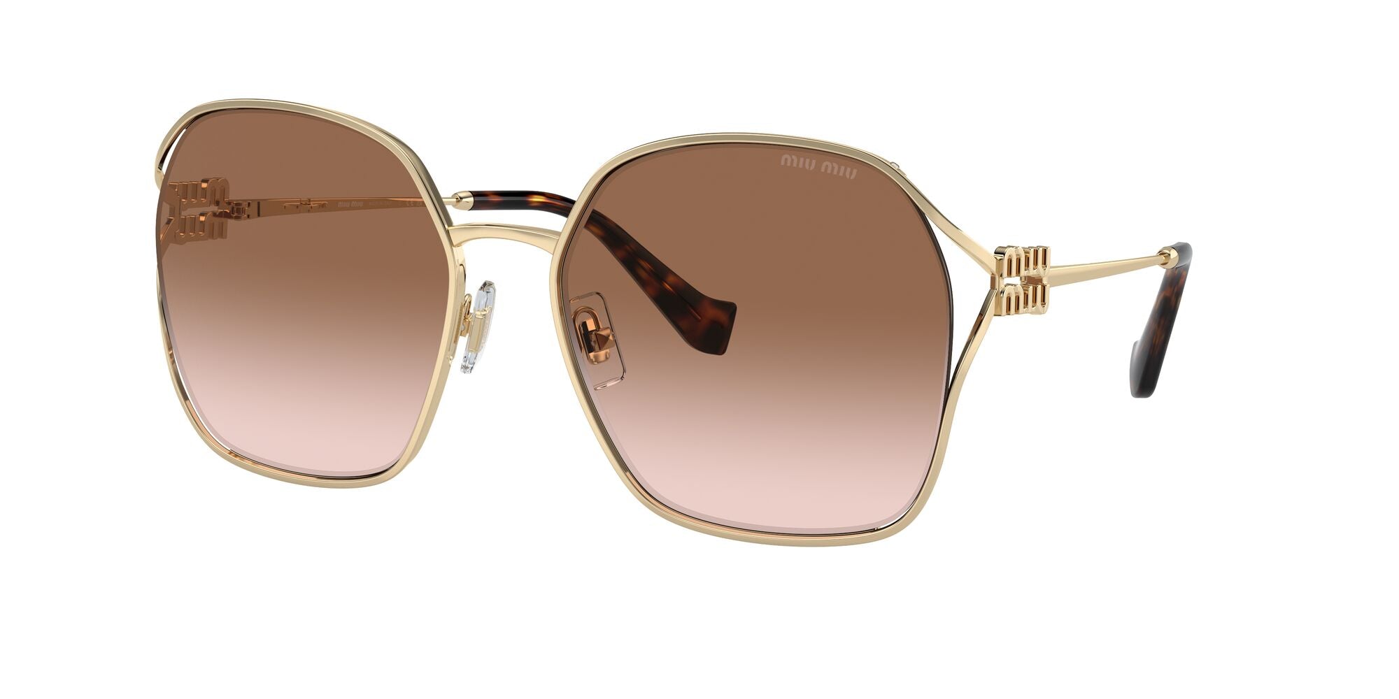 SMU52WS ZVN0A6 (60) pale gold w/ brown gradient lens