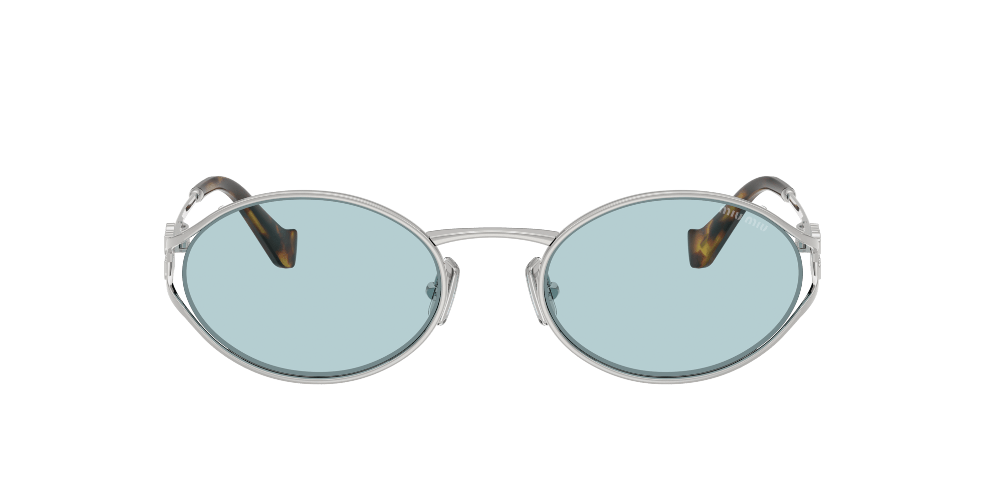 SMU52YS 1BC20R silver/light blue lens