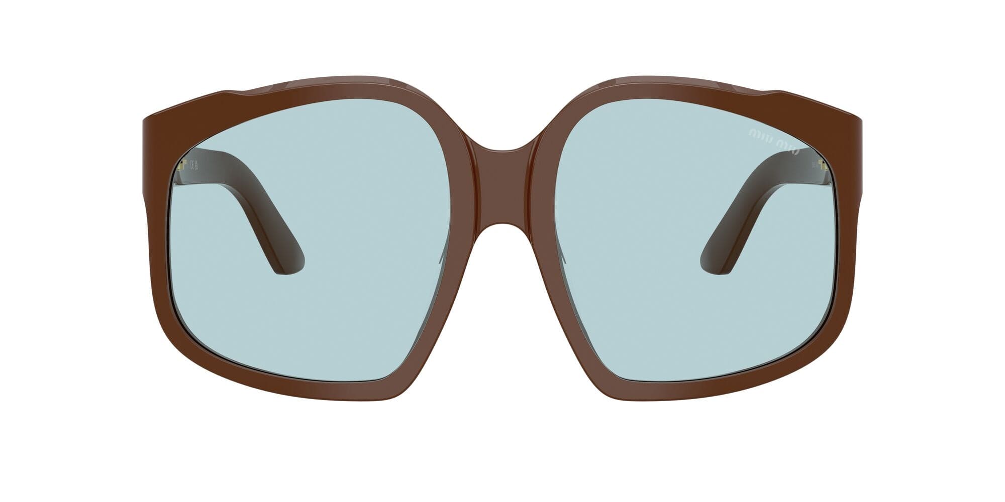 SMUA07S 24D20R59 chocolate/light blue lens