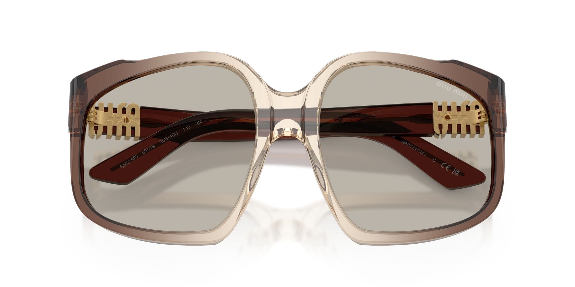 SMUA07S 25G40U brown gradient brown/light brown lens
