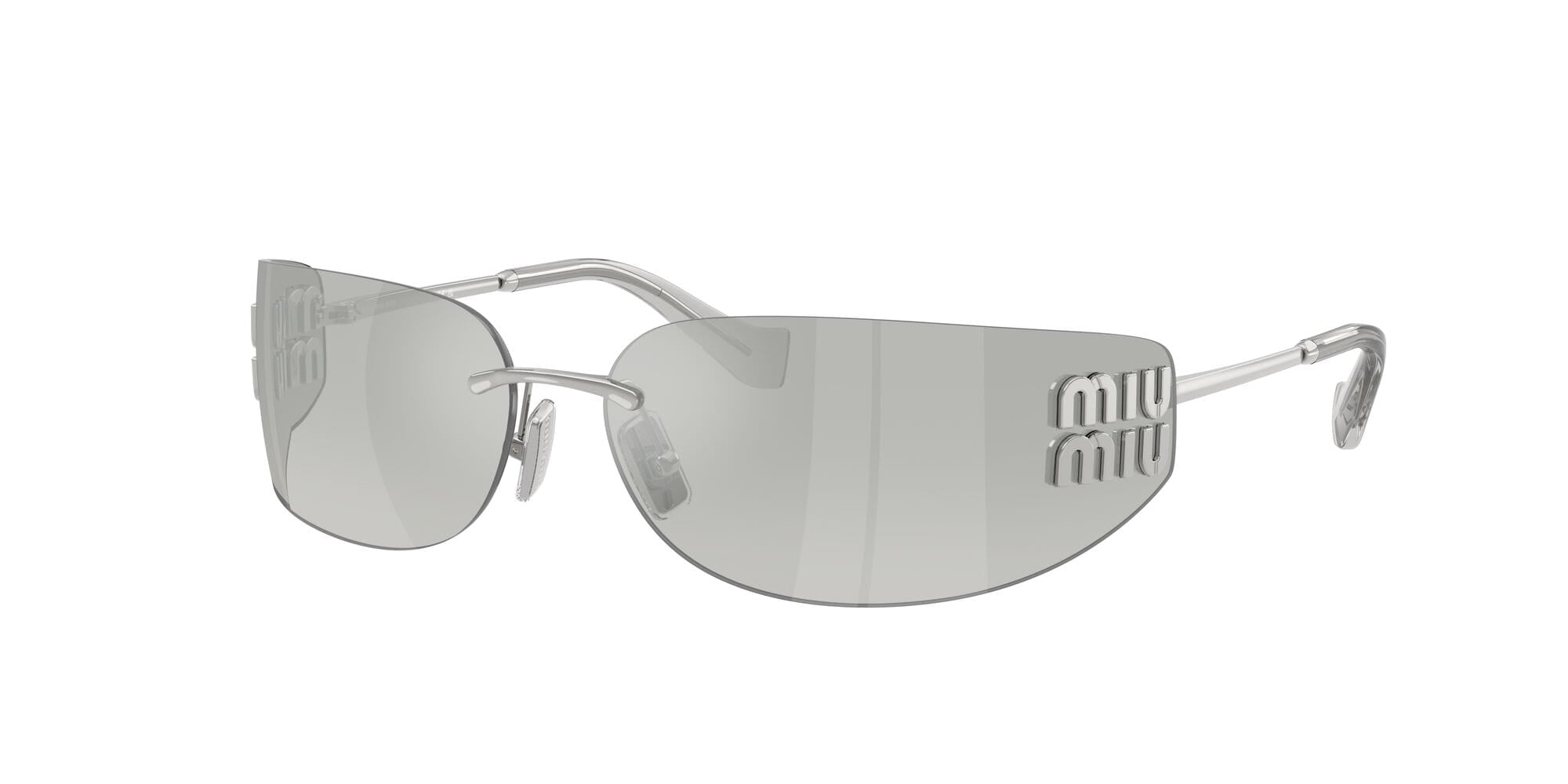 SMUA51S 1BC10Y silver/grey mirror silver gradient lens