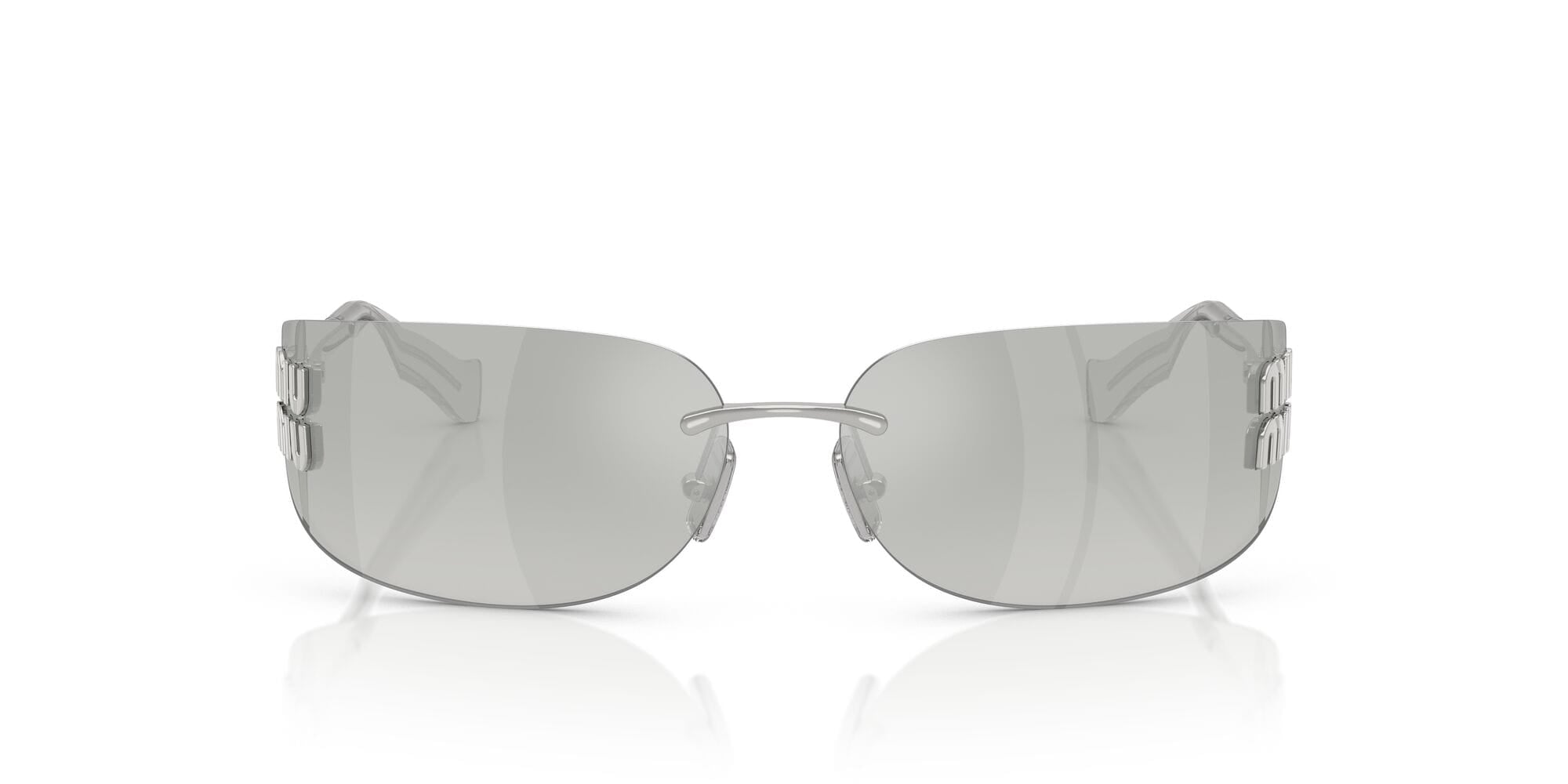SMUA51S 1BC10Y silver/grey mirror silver gradient lens