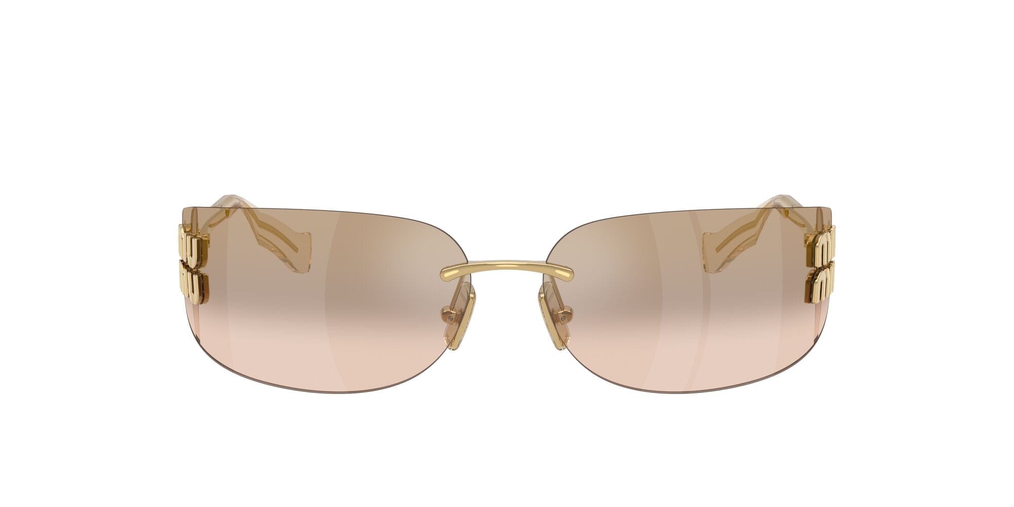 SMUA51S 5AK20P gold w/light brown mirror bronze graduated lens