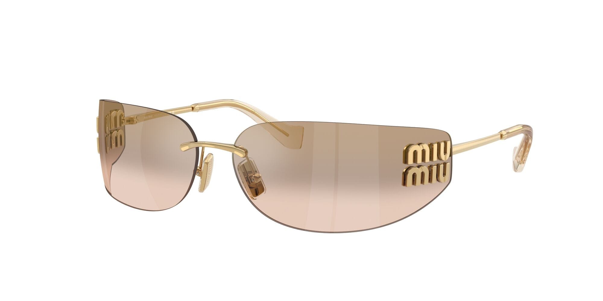 SMUA51S 5AK20P gold w/light brown mirror bronze graduated lens