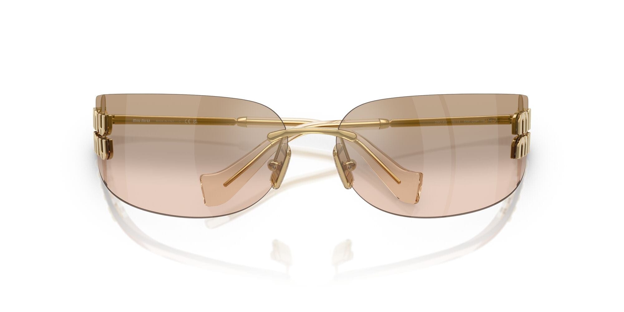 SMUA51S 5AK20P gold w/light brown mirror bronze graduated lens