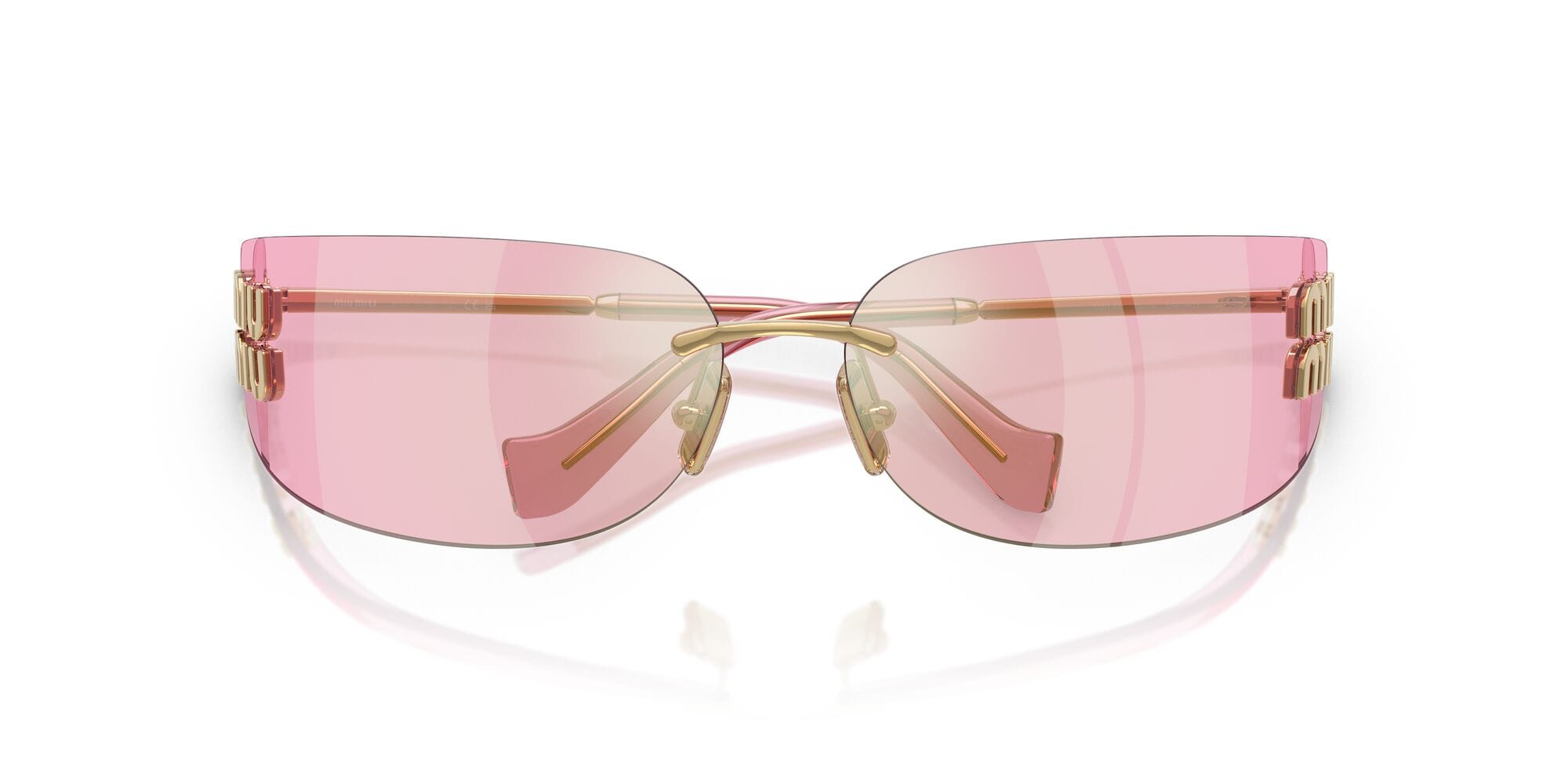 SMUA51S 5AK90Y gold/pink green mirror lens