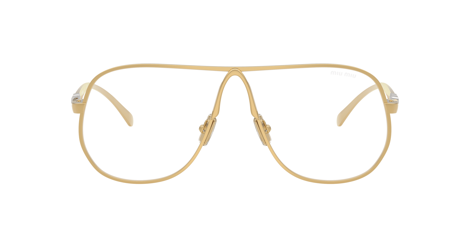 SMUA56S 5AK 09N gold/clear blue violet lens