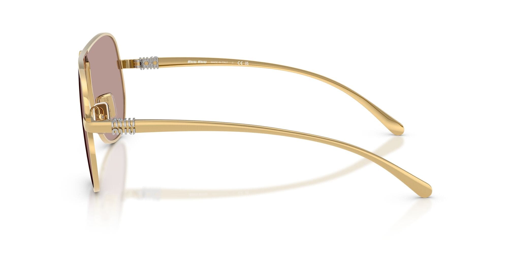 SMUA56S 5AK20I gold/light purple brown lens