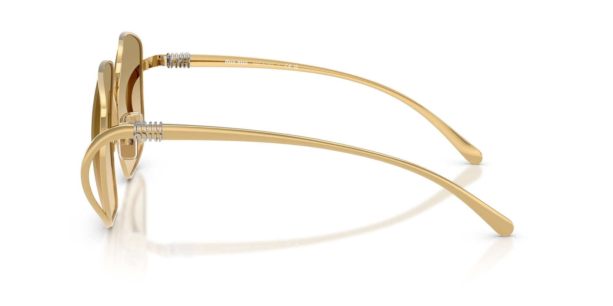 SMUA57S 5AK20S gold/yellow gradient brown lens