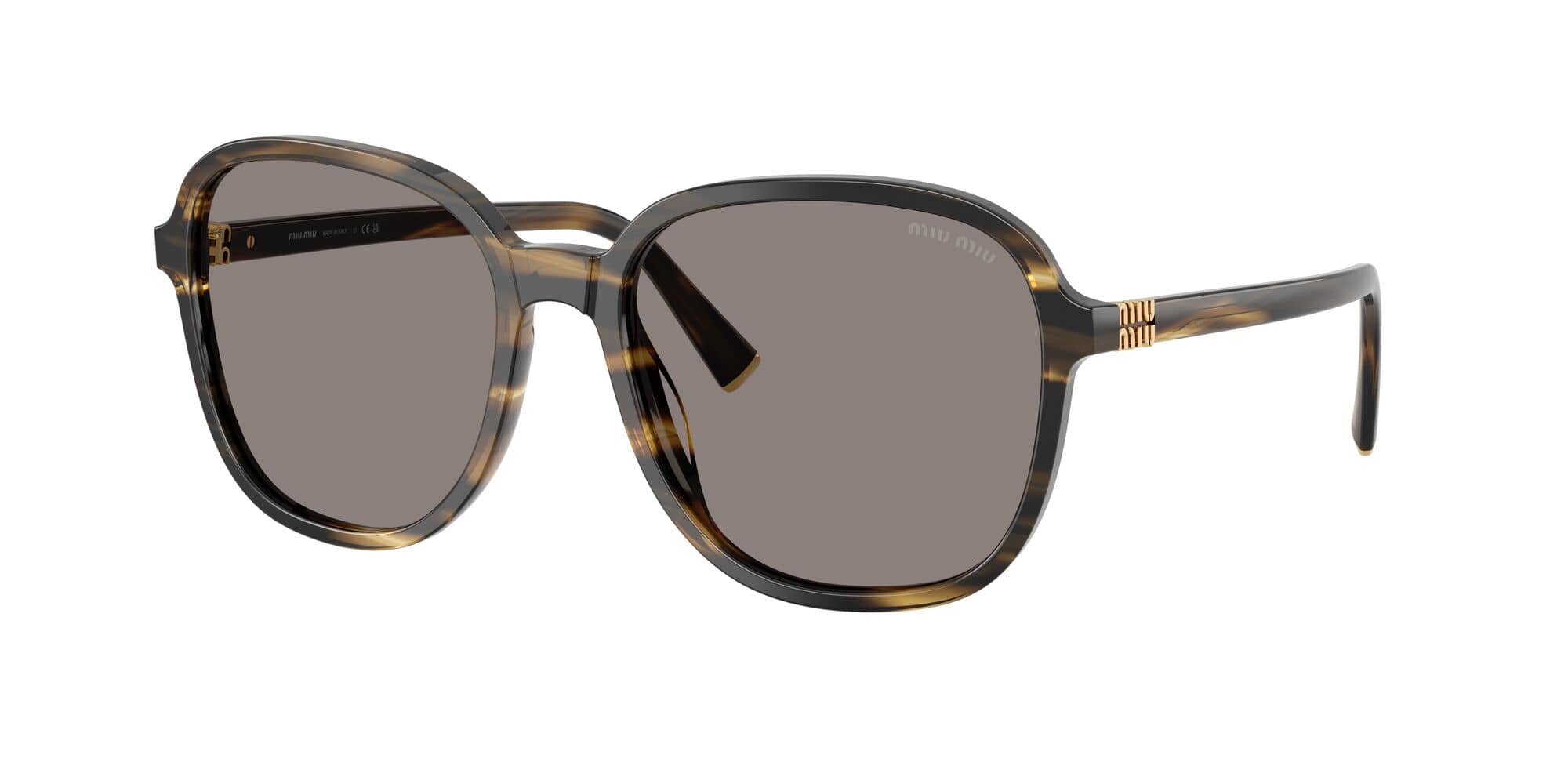 SMUB01S 25E80Q striped loden/dark grey lens