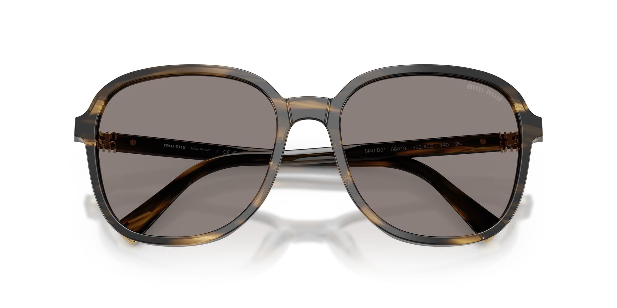 SMUB01S 25E80Q striped loden/dark grey lens