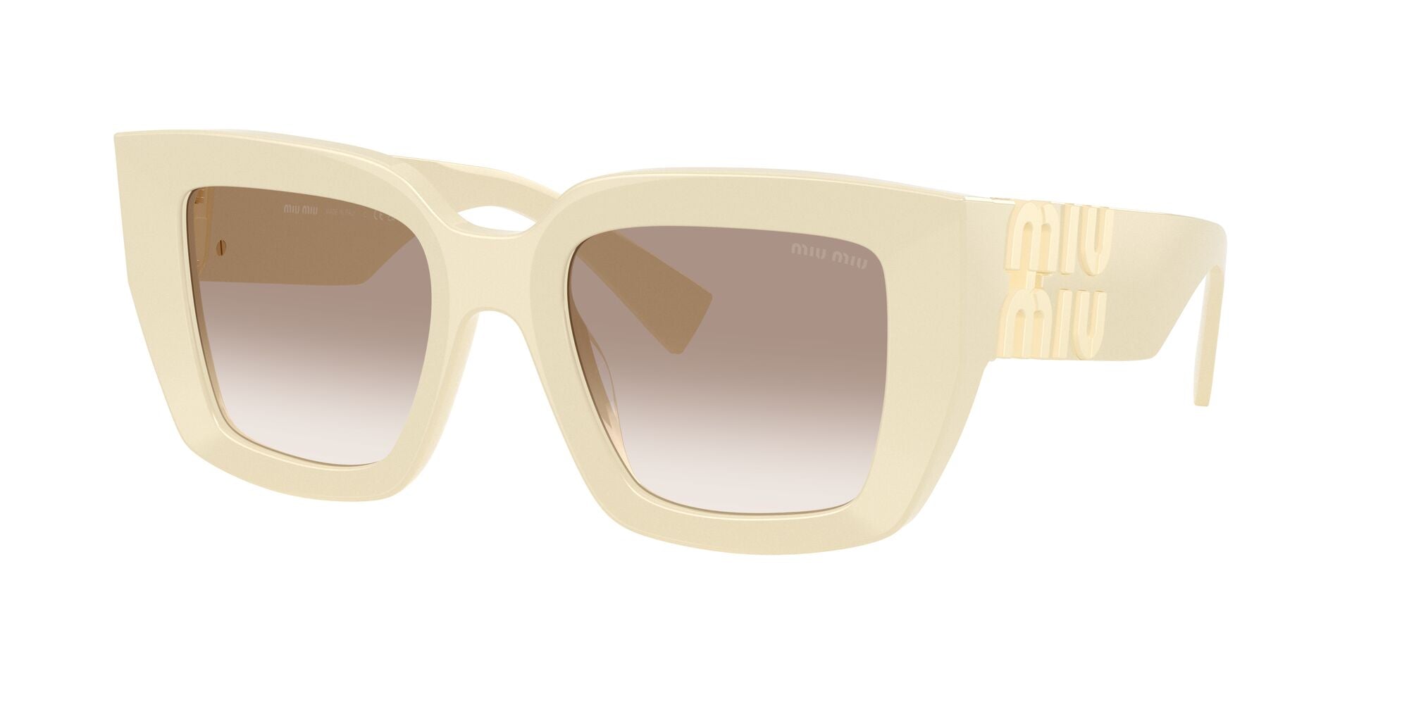 SMUB05S 21D90L milk/clear gradient brown lens