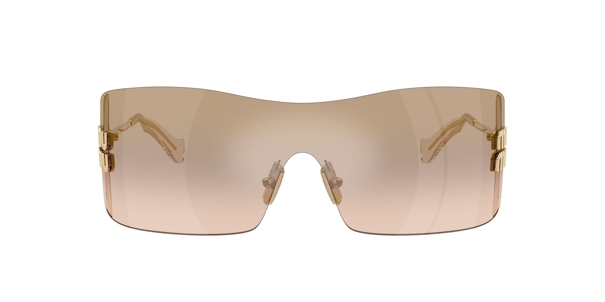 SMUB53S 5AK20P gold/light brown mirror bronze gradient lens