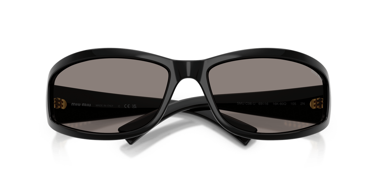SMUC06SU 16K80Q black/dark grey lens sunglasses