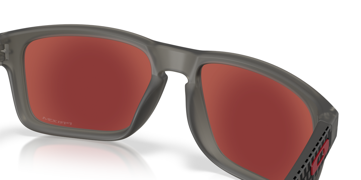 Holbrook 9102AR matte grey smoke/prizm snow black lens sunglasses