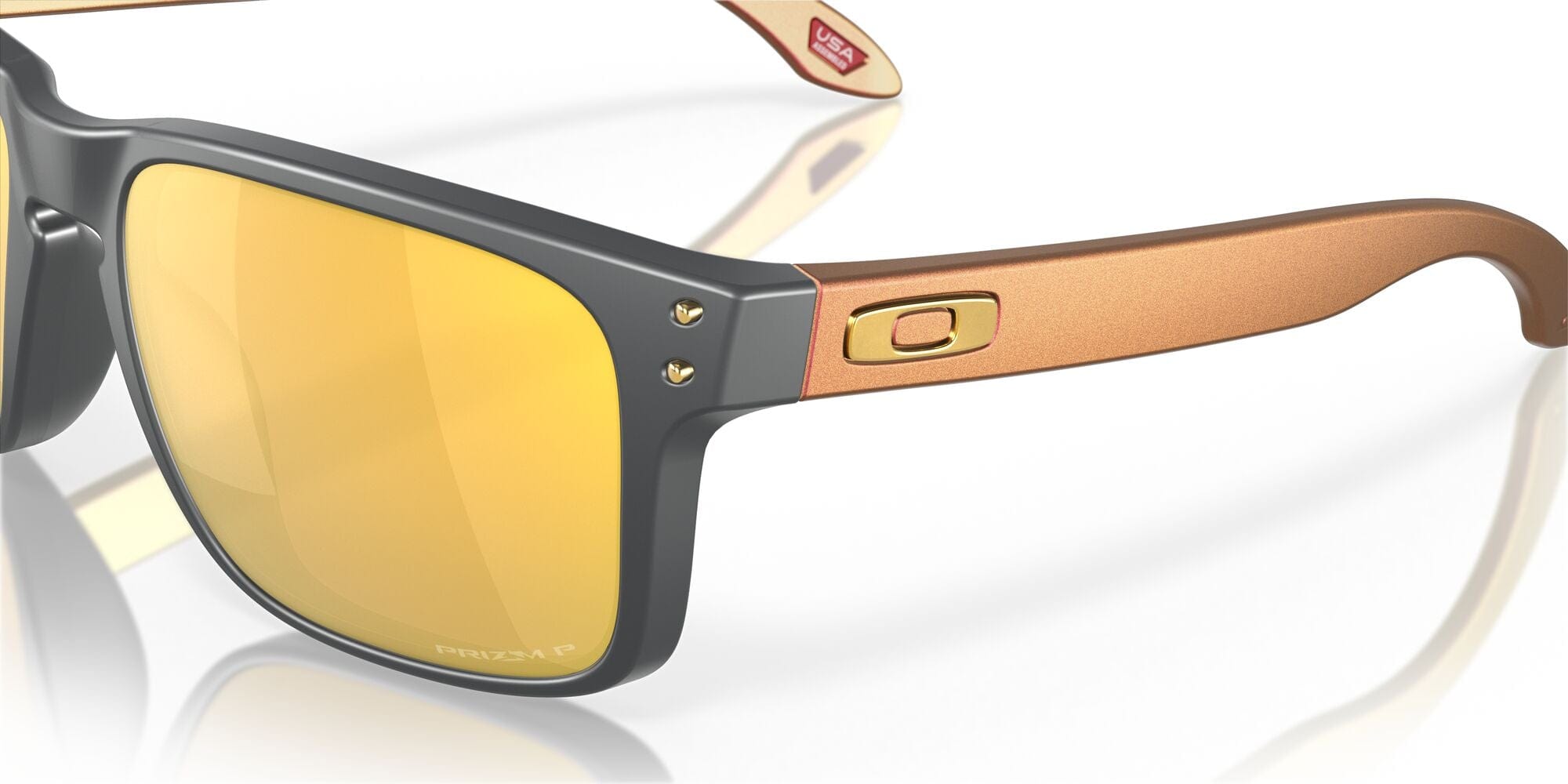 Holbrook 9102W4 carbon/24k gold prizm lens