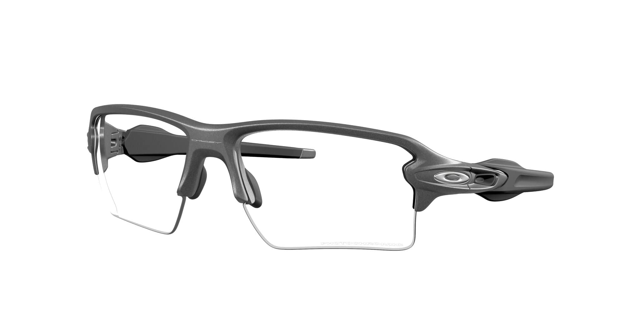 Flak 2.0 XXL 948807 steel/clear black photochromic lens