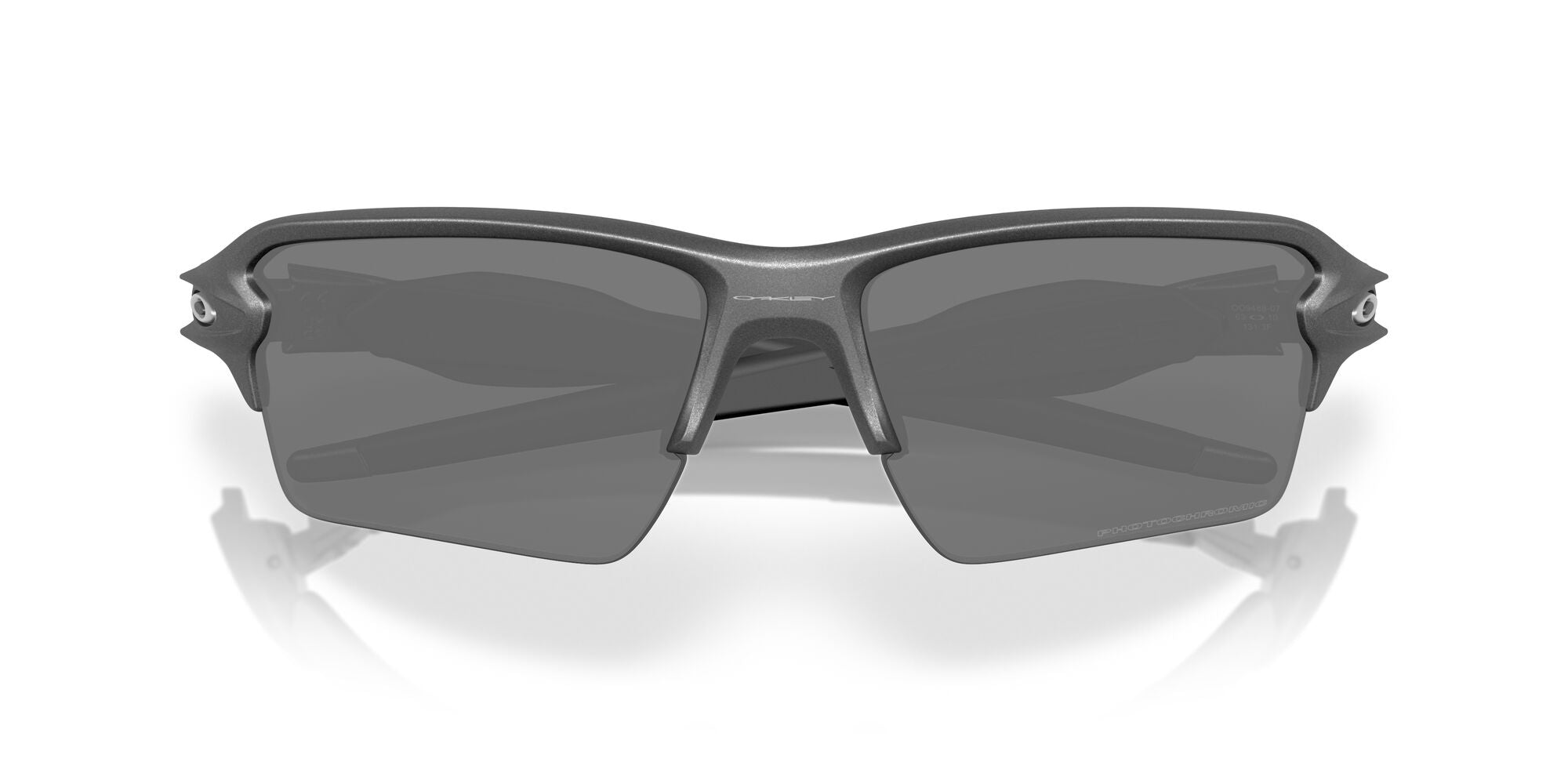 Flak 2.0 XXL 948807 steel/clear black photochromic lens