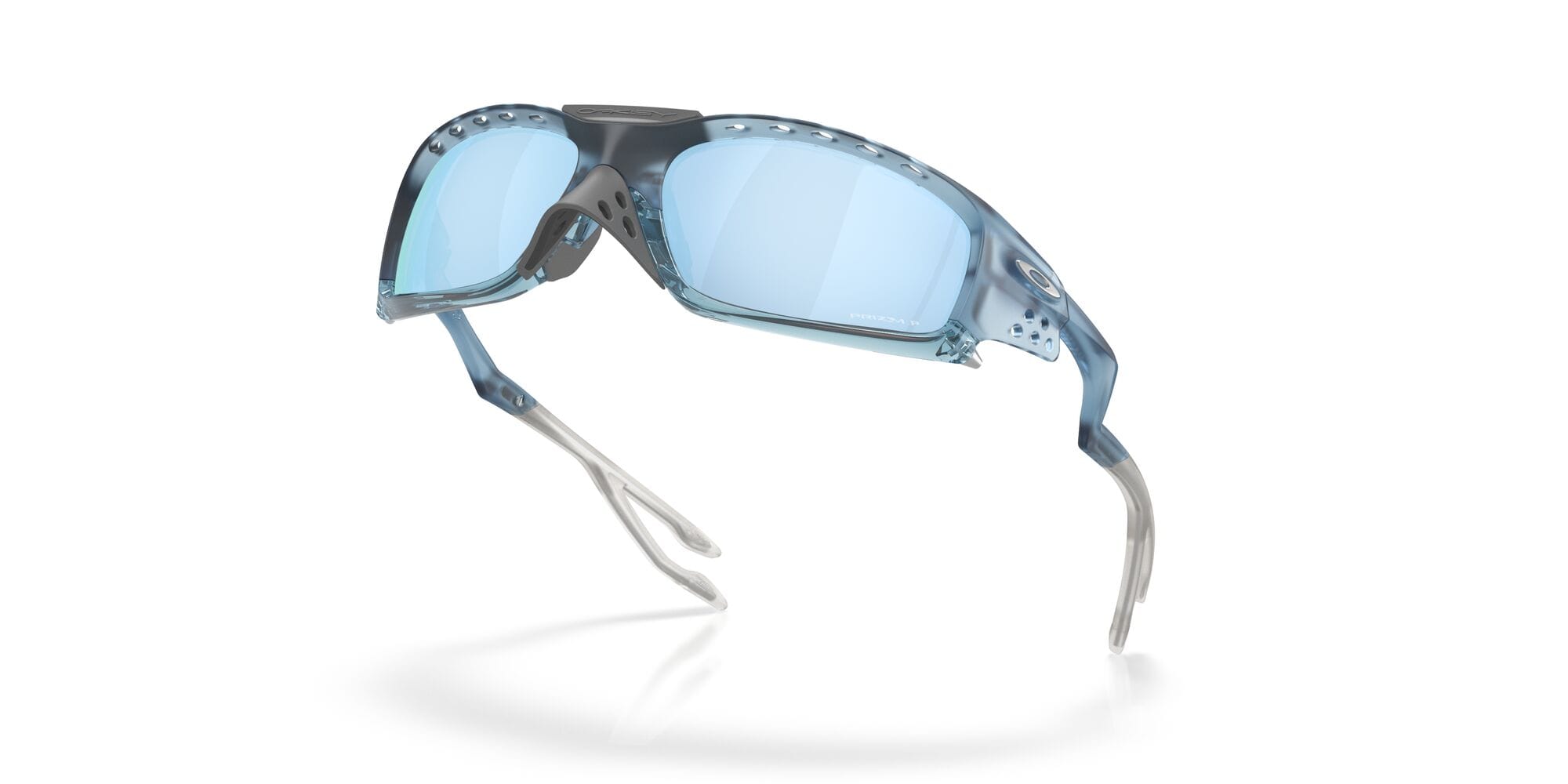 Plantaris Square 952908 matte transparent stonewash/prizm deep water polarised lens