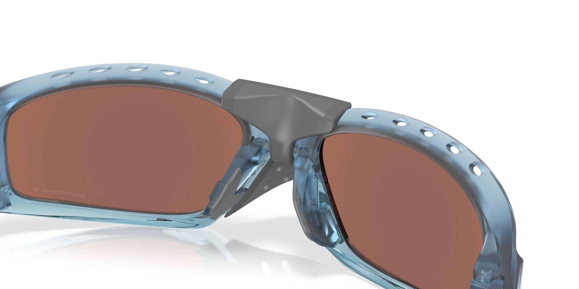 Plantaris Square 952908 matte transparent stonewash/prizm deep water polarised lens