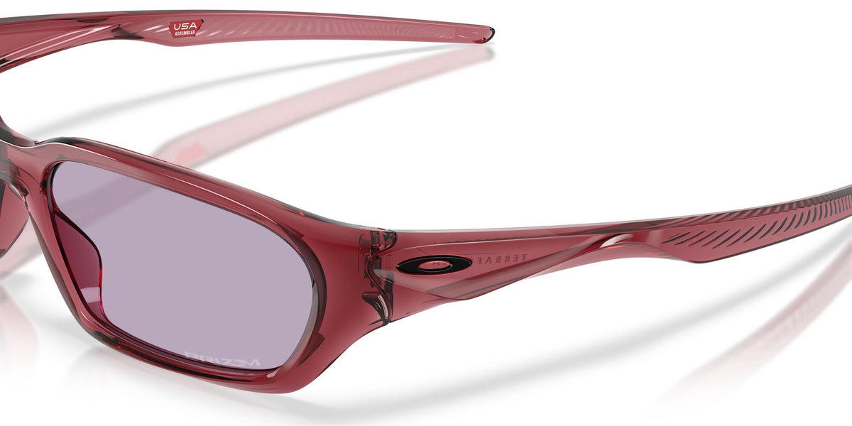 Terraforma 953010 transparent iron red/prizm slate lens sunglasses
