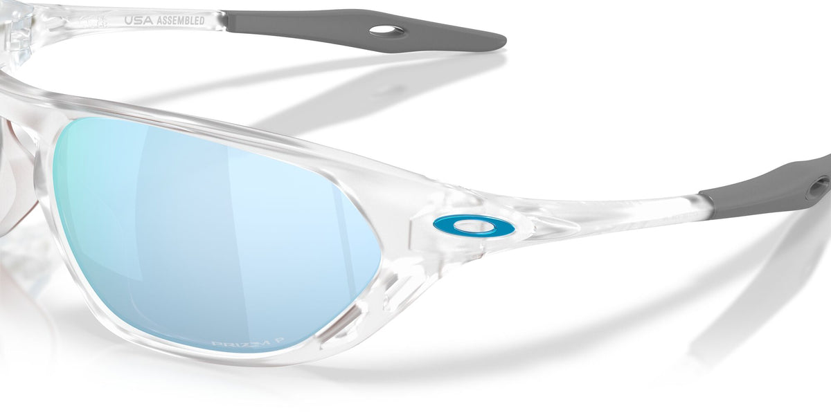 Cage Jacket 953702 matte clear/prizm deep water polarised lens sunglasses
