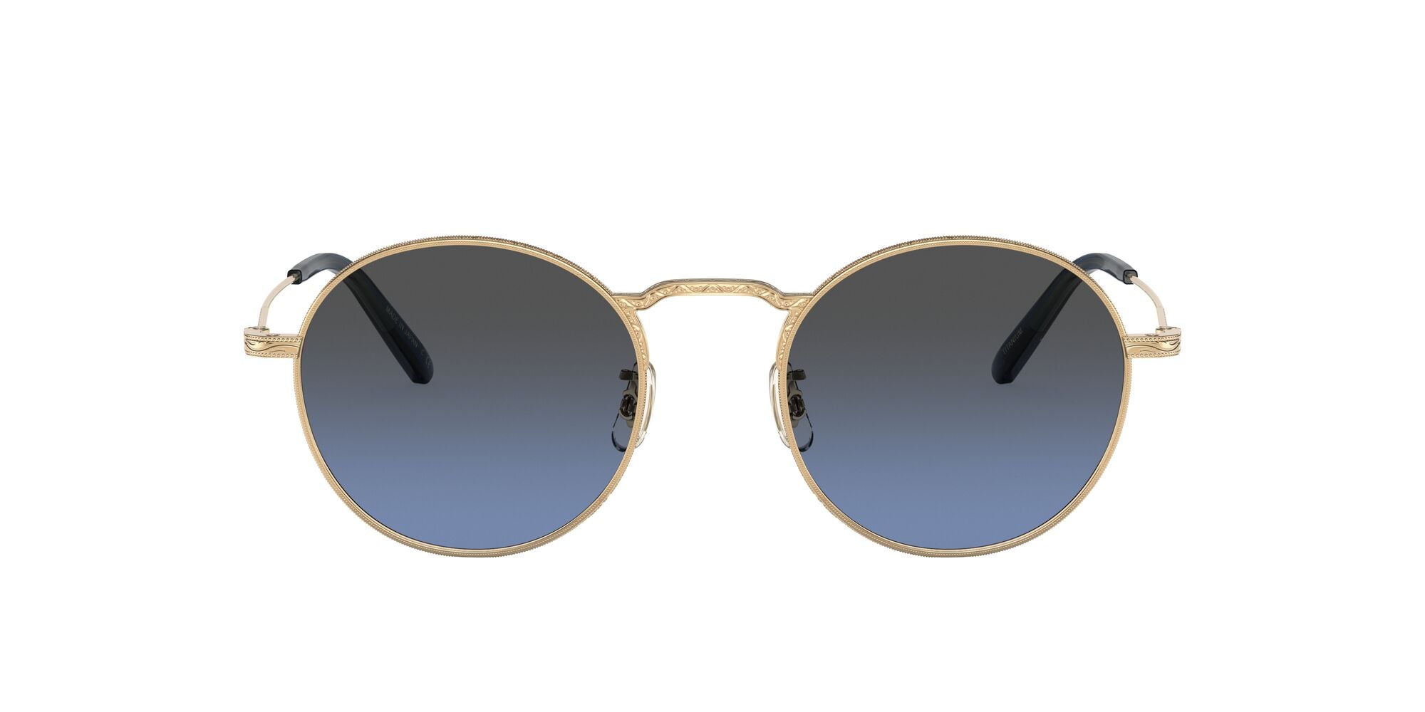 0OV1282ST Weslie 5292P4 gold/dark azzure gradient polarised lens