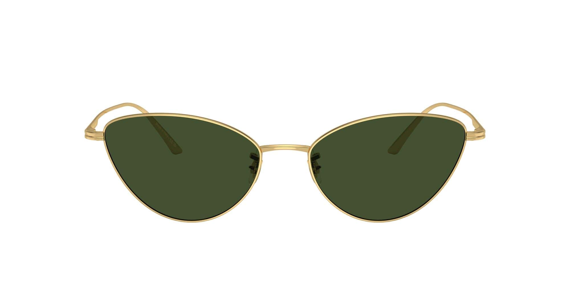 OV1328S 533271 Khaite (52) 1989C gold/vibrant green lens