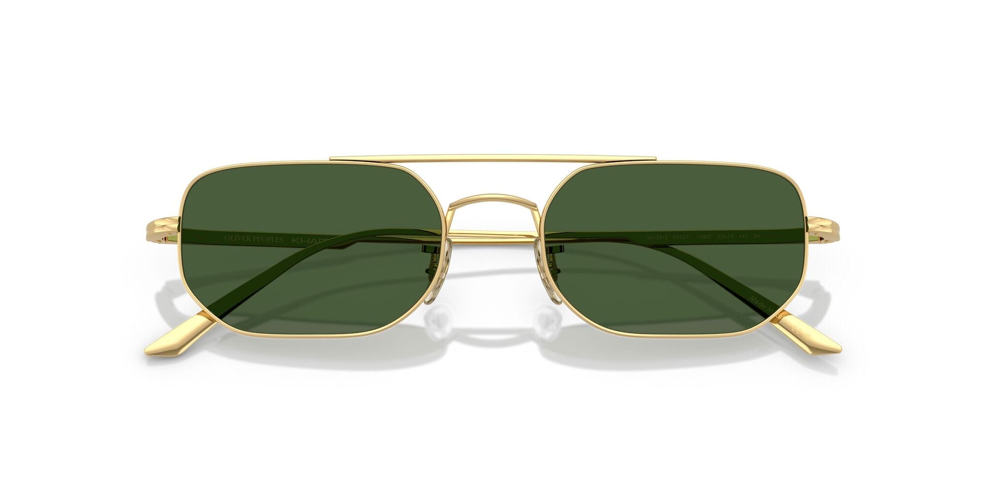 OV1351S KHAITE 533271 1989C (52) gold/vibrant green lens