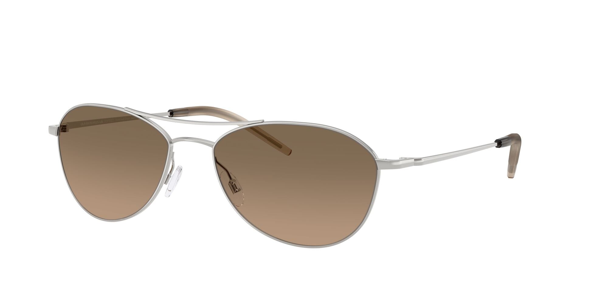 0OV1358S 5036GN (57) Aero ii silver/sandstone gradient polarised lens