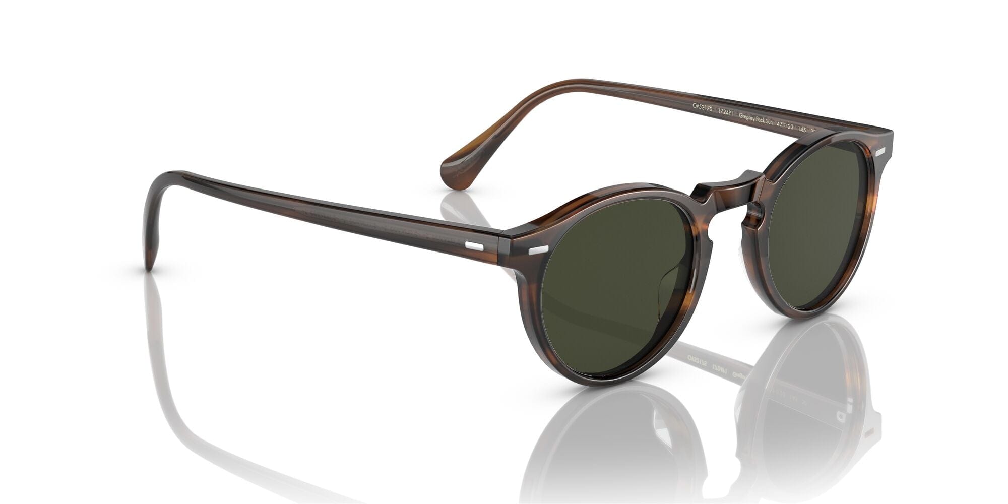 0OV5217S 1724P1 (47) Gregory Peck tuscany tortoise w/G.15 polarised lens