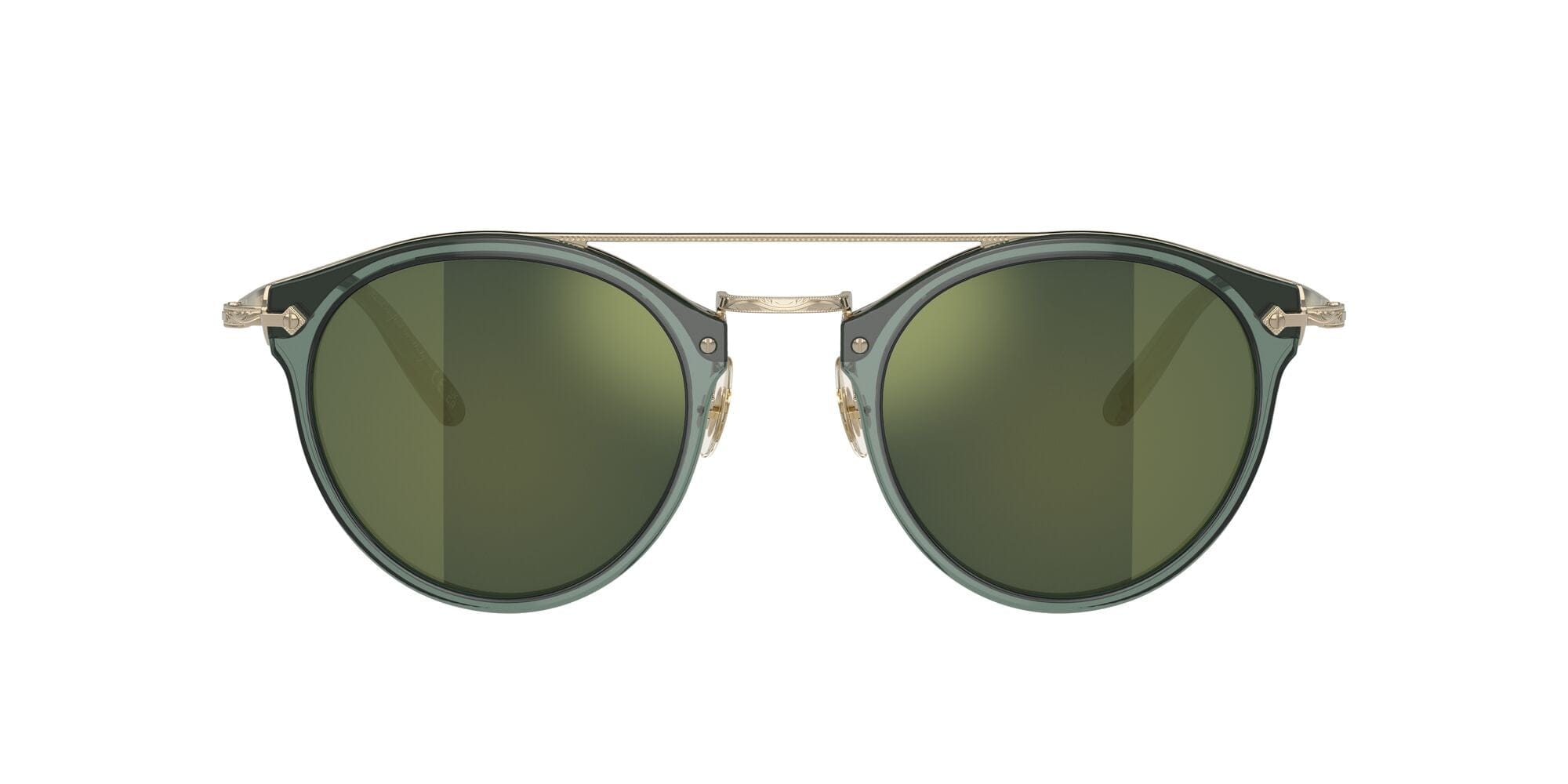 0OV5349S 15476R Remick ivy gold/gold mirror lens