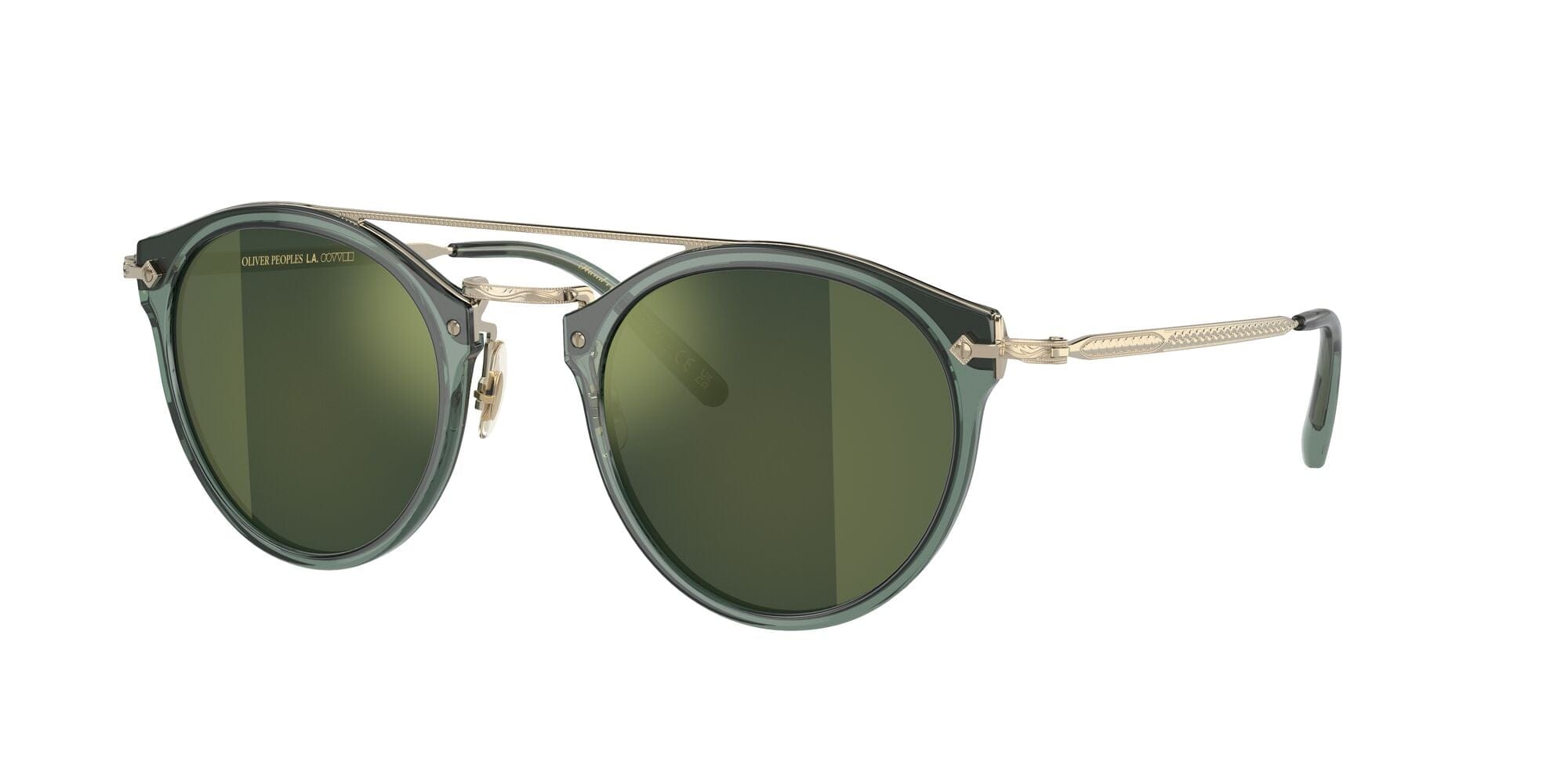 0OV5349S 15476R Remick ivy gold/gold mirror lens