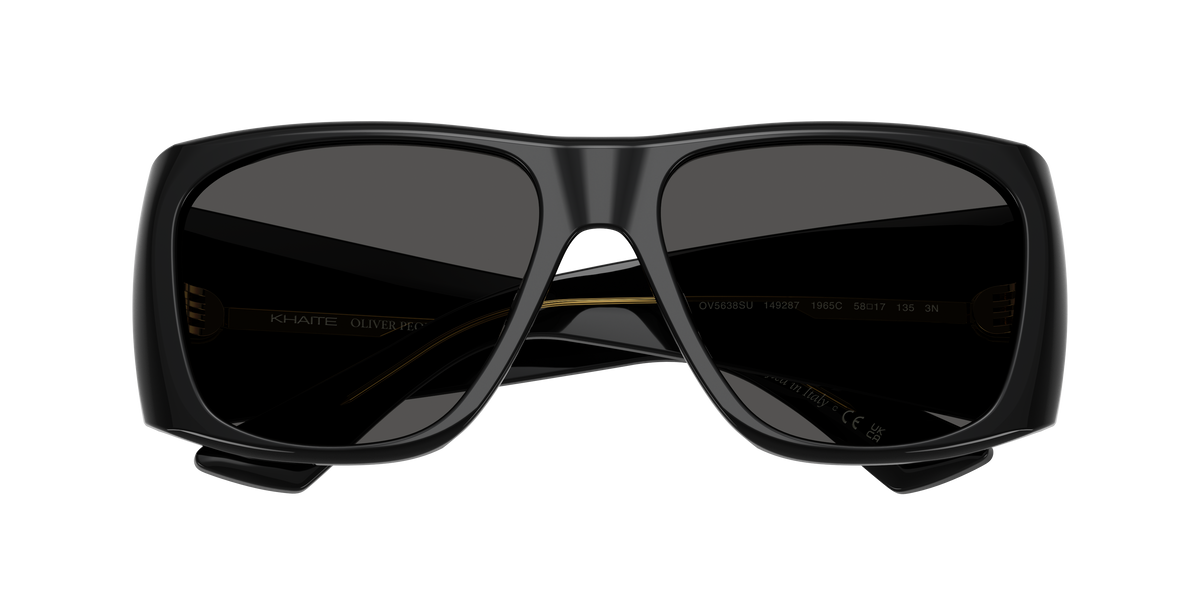 0OV5638SU 149287 Khaite black/grey lens sunglasses