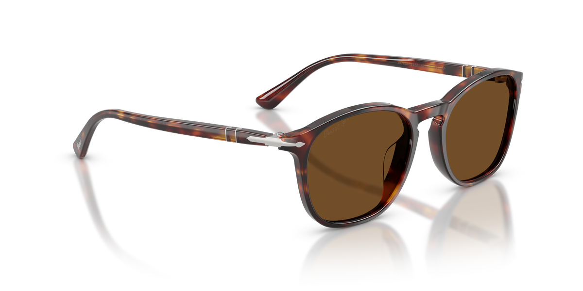 PO3007SX 24/57 havana/polarised brown lens sunglasses