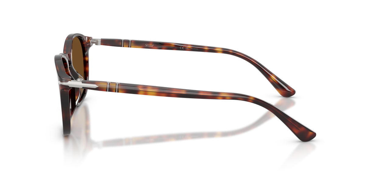 PO3007SX 24/57 havana/polarised brown lens sunglasses