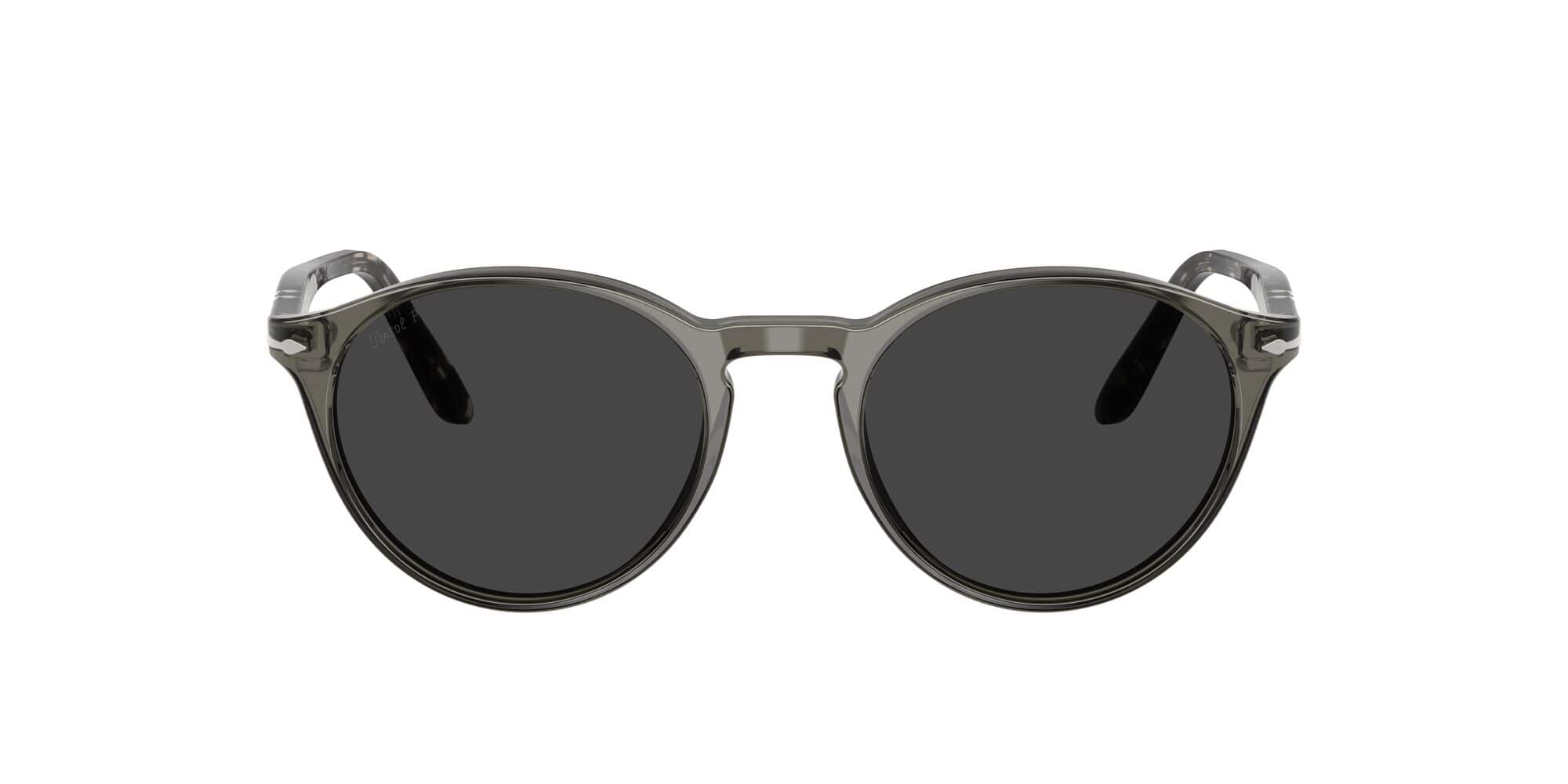 PO3092SM 121948 size 50 transparent smoke/grey polarised lens