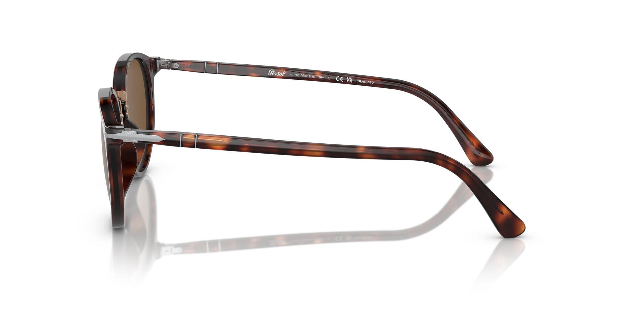 PO3210S 24/57 size 54 havana/brown polarised