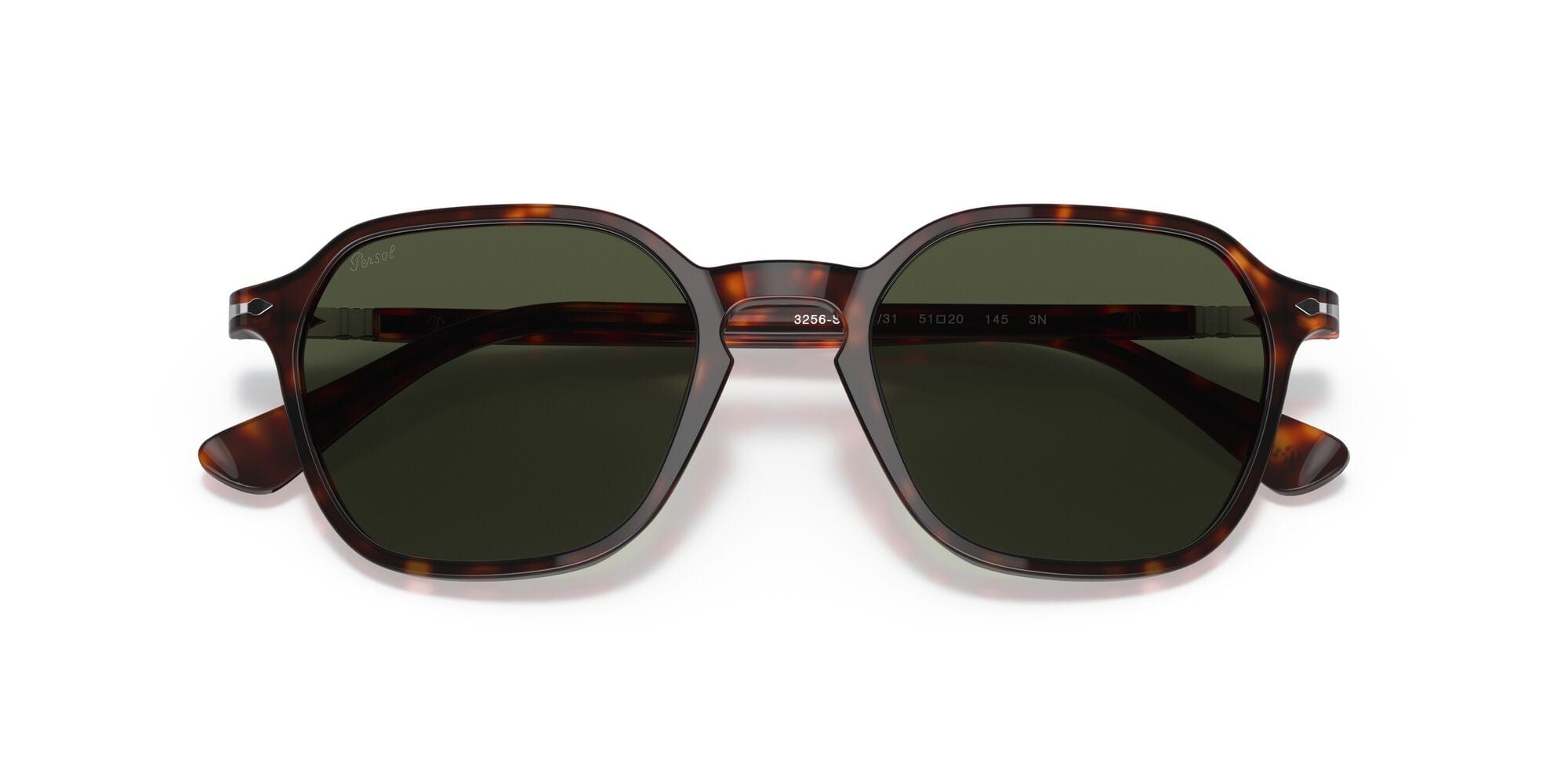 PO3256S 24/31 size 51 havana/green lens
