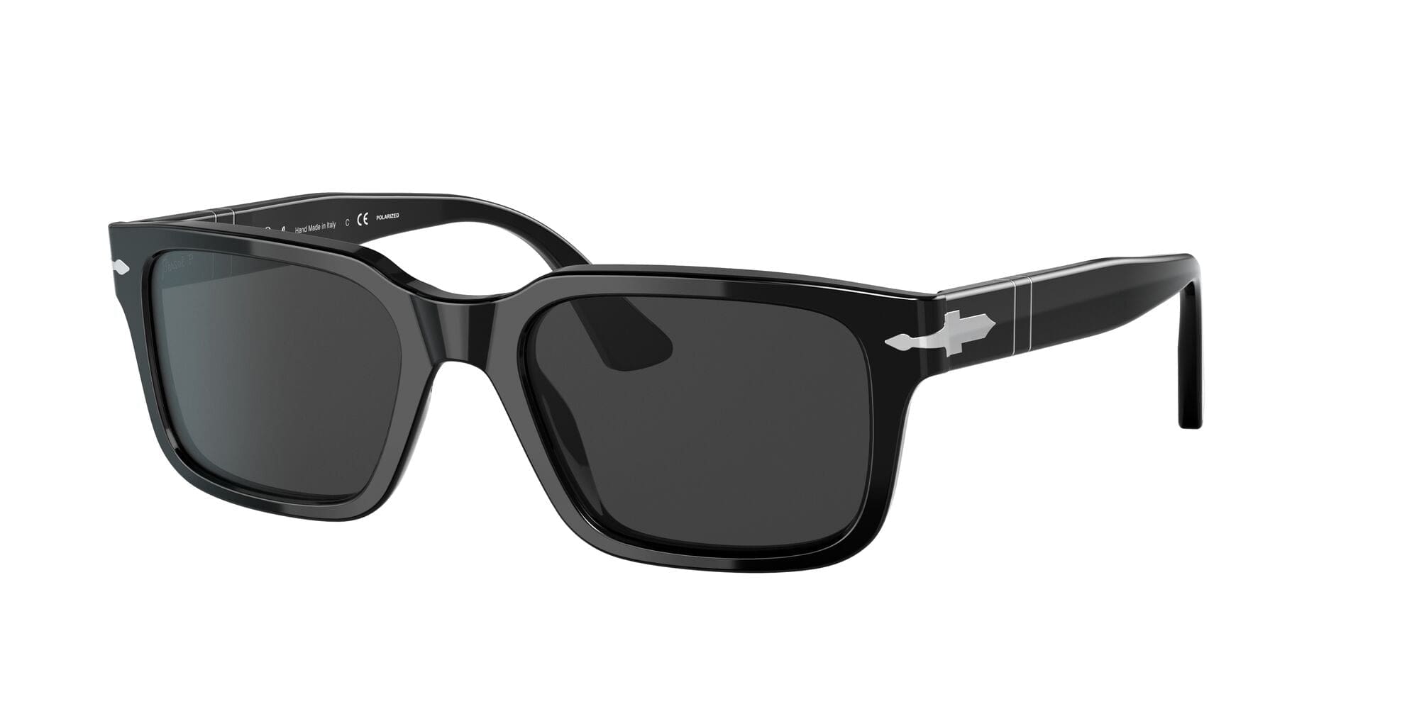 PO3272S 95/48 size 55 black/grey polarised lens