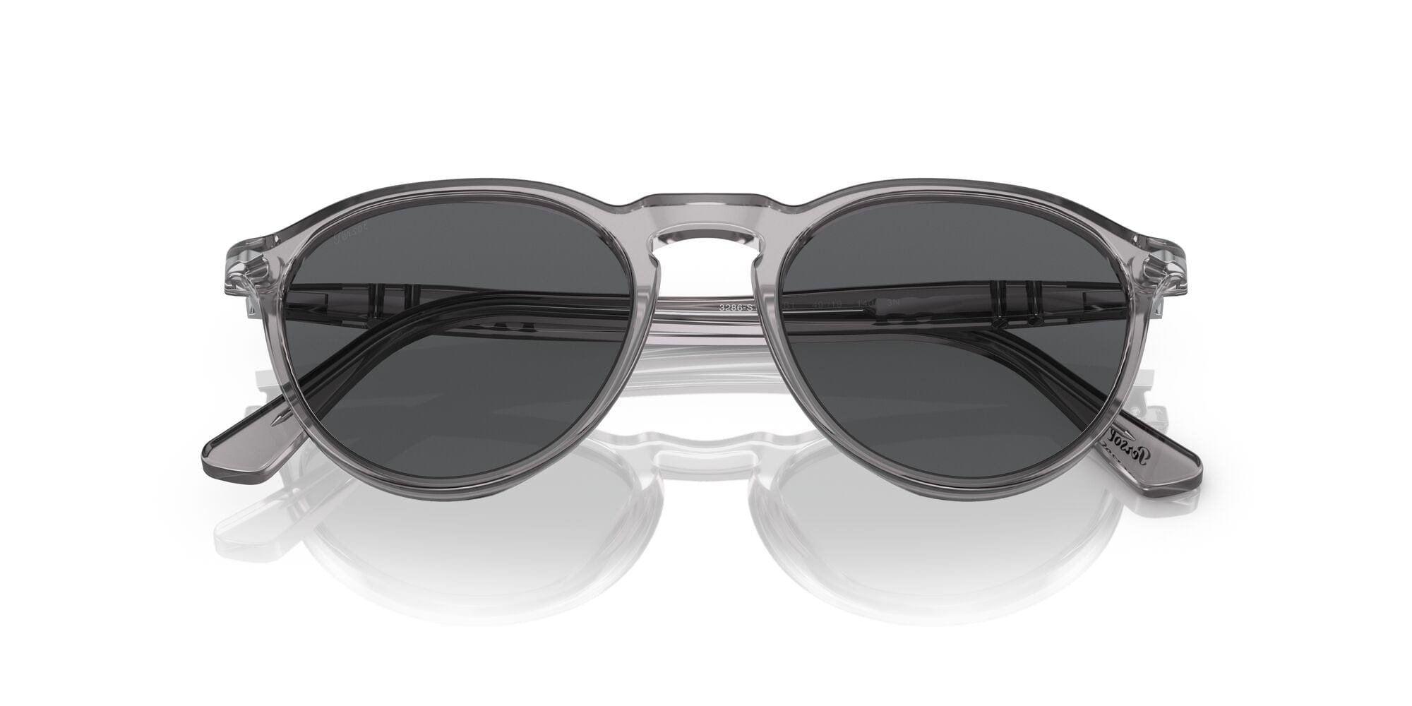 PO3286S 309/B1 size 51 transparent grey/dark grey lens